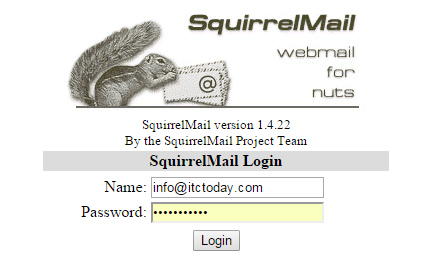Thay link mặc định webmail Squirrelmail - RoundCube Directadmin
