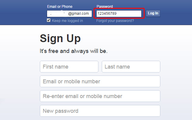 Cách hiển thị mật khẩu đã lưu dạng dấu sao *** thành ký tự nhìn thấy