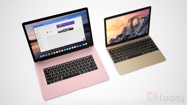 Với MacBook Pro mới, Apple cũng sẽ cho ra mắt phiên bản màu vàng hồng.