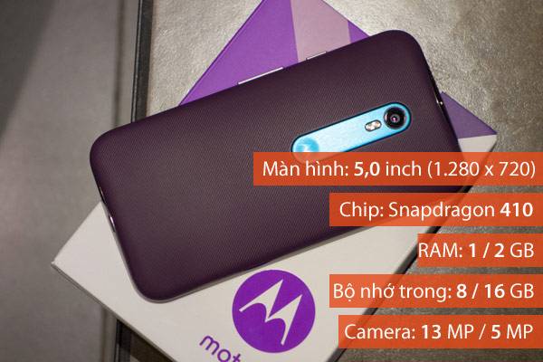 Moto G là một lựa chọn tốt nếu bạn đang tìm mua smartphone dành cho trẻ em. Theo đó, máy có mức giá thấp trong khi vẫn đảm bảo một trải nghiệm tương đối và có thể giúp kết nối thuận tiện.