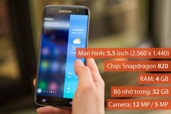 Cameradual-pixel có trên chiếc Samsung Galaxy S7 edge biến thiết bị này thành một trong những chiếc điện thoại chụp hình tốt nhất hiện có trên thị trường, mang đến cho người dùng khả năng lấy nét siêu nhanh và chụp ảnh thiếu sáng chấtlượng vượt trội.