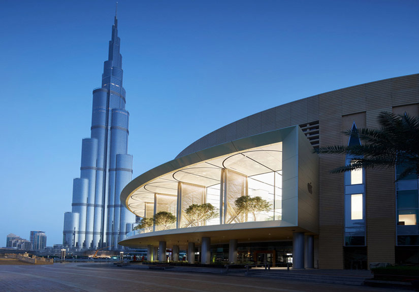 Cửa hàng Apple siêu hiện đại tại Dubai