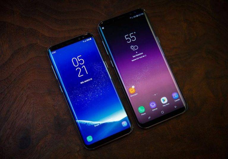 Vẻ đẹp của Galaxy S8 và Galaxy S8+ đi cùng hiệu năng cao.