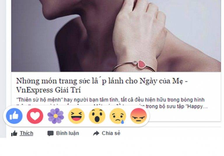 Facebook bổ sung nút 'bông hoa' mừng Ngày của mẹ