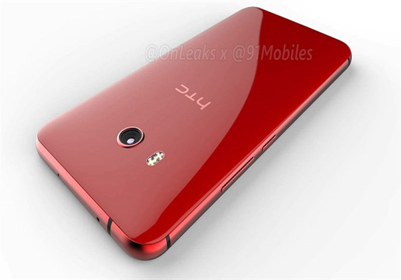 Lộ ảnh HTC U 11 màu đỏ