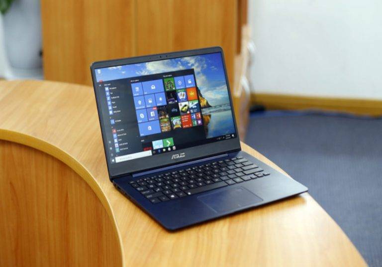 Laptop 14 inch viền siêu mỏng của Asus