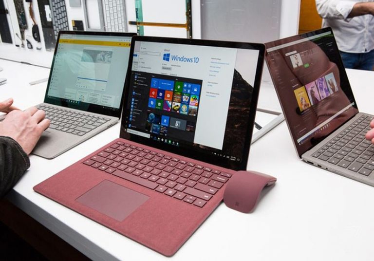Surface Laptop trình làng với pin 14,5 tiếng, bàn phím bọc vải