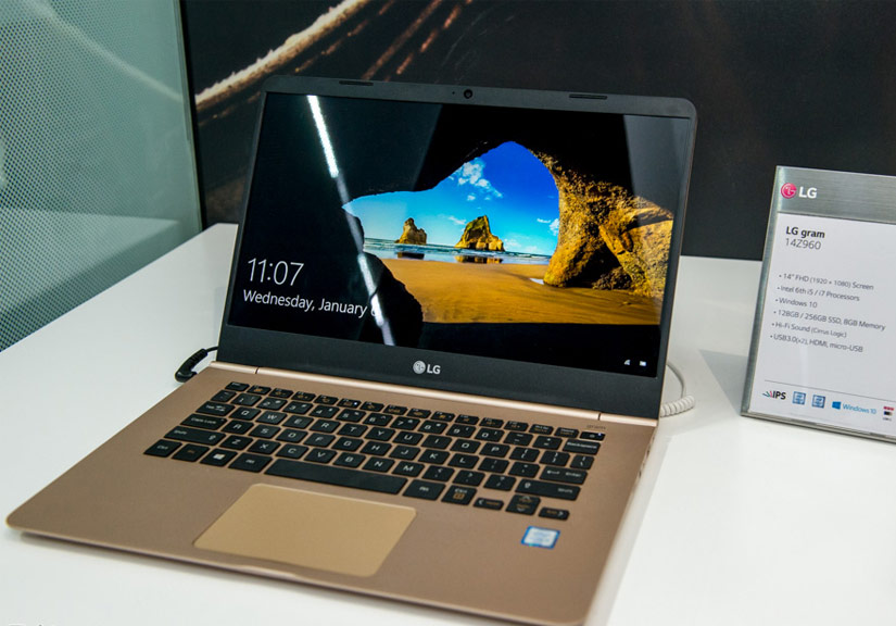 LG Gram - laptop nhẹ nhất thế giới