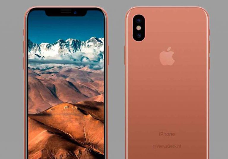 iPhone 8 màu mới có tên gọi Blush Gold