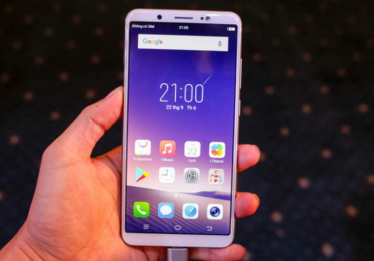 Vivo V7+ màn hình tràn viền giá 8 triệu đồng