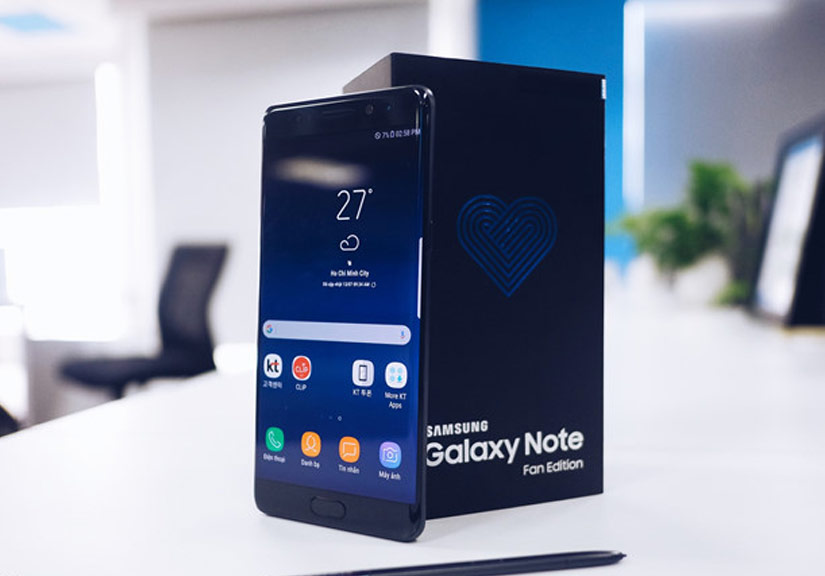 Galaxy Note Fan Edition sắp lên kệ tại VN