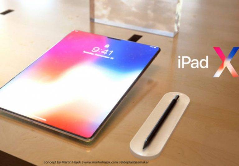 Hình dung mới về iPad X