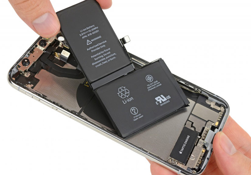 iPhone Xs có thể dùng pin của LG dung lượng 3.000 mAh