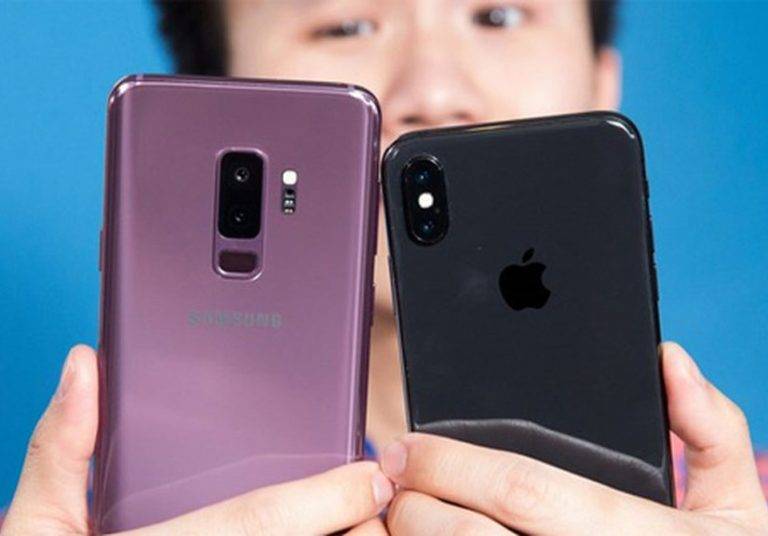 Galaxy S9+ đọ camera giấu mặt với iPhone X