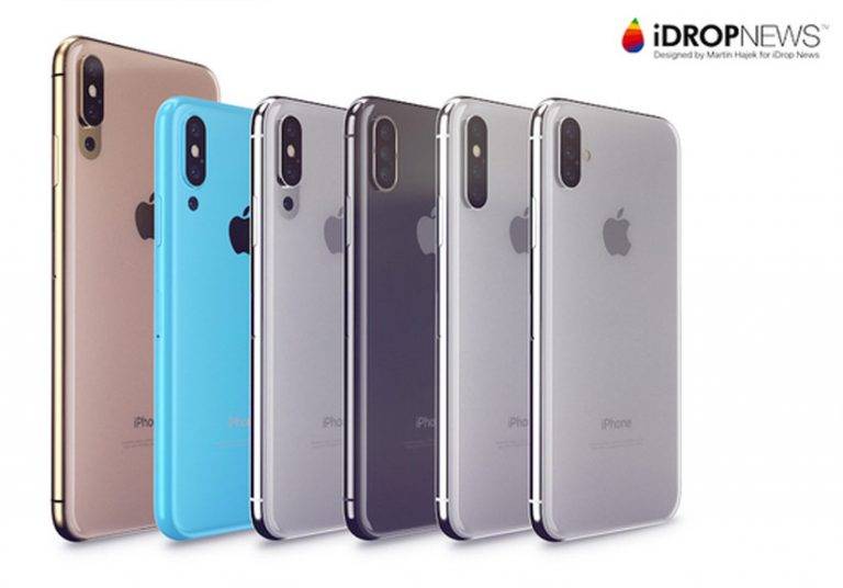 Ý tưởng iPhone 2018 với camera 3 ống kính