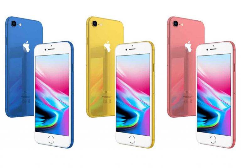 Ba màu mới của iPhone 8s