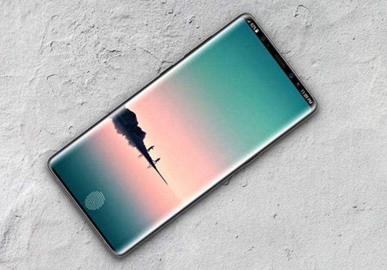 Một bản concept chiếc Galaxy Note 9.