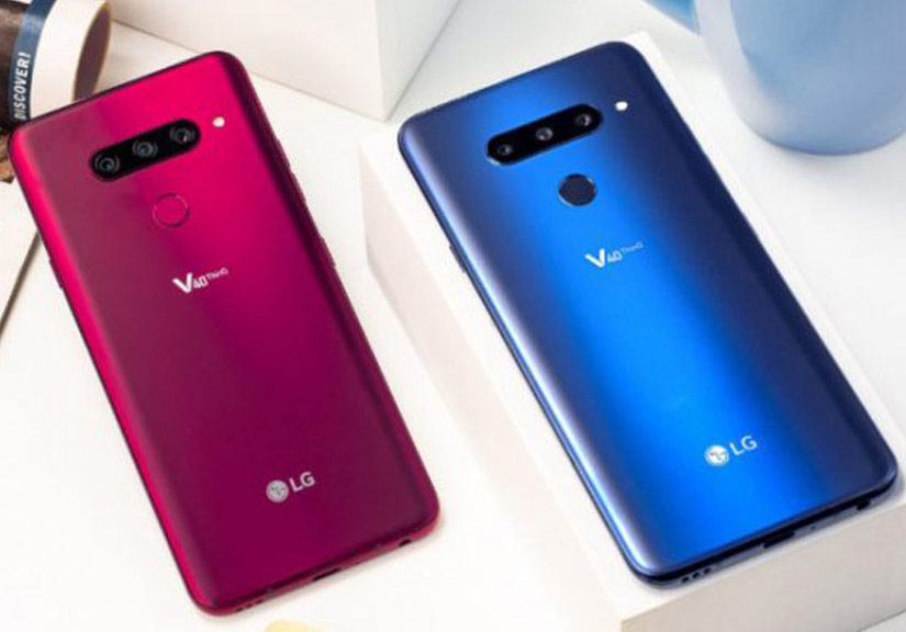 LG công bố smartphone V40 ThinQ với 5 máy ảnh đầu tiên