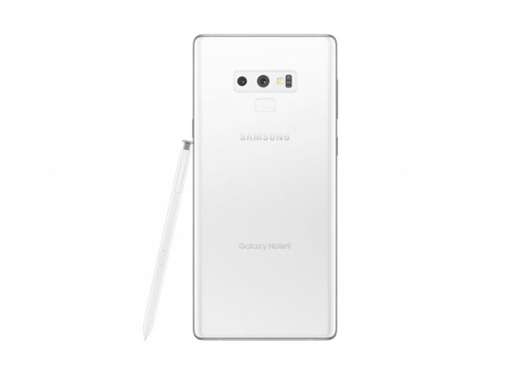 Samsung Galaxy Note 9 trắng tinh khiết bất ngờ xuất hiện