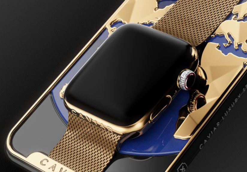 iPhone XS Max giá 21.000 USD tích hợp đồng hồ Apple Watch