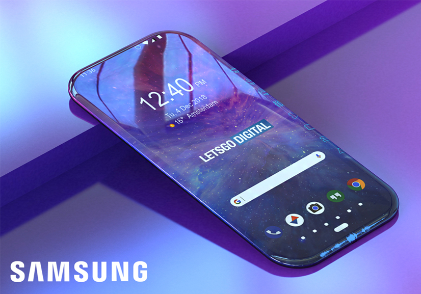 Smartphone đa giác của Samsung lộ diện qua bằng sáng chế