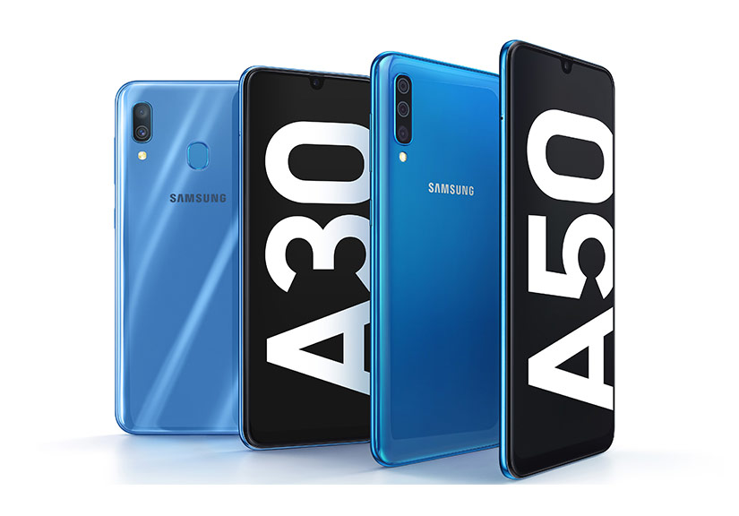 Samsung ra Galaxy A30 và A50 với màn hình Infinity-U
