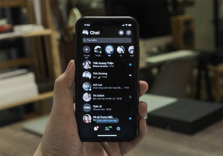 Facebook Messenger có chế độ Dark Mode