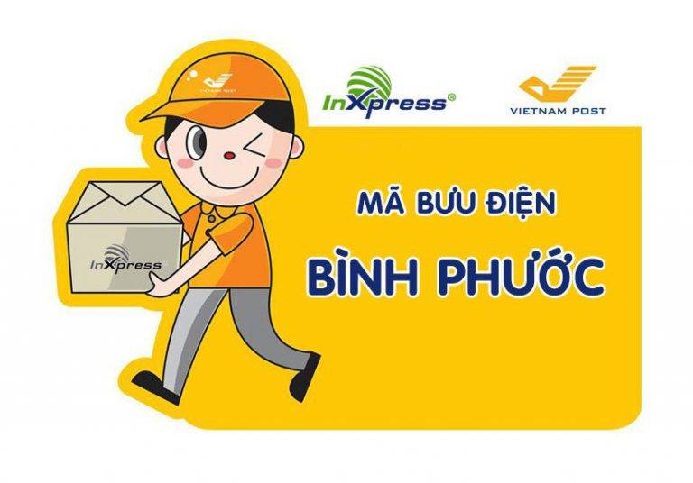 Mã bưu điện Bình Phước – Zip/Postal Code các bưu cục tỉnh Bình Phước