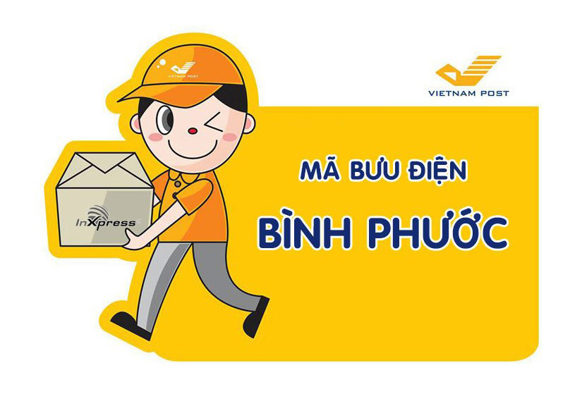 Mã bưu điện Bình Phước – Zip/Postal Code các bưu cục tỉnh Bình Phước