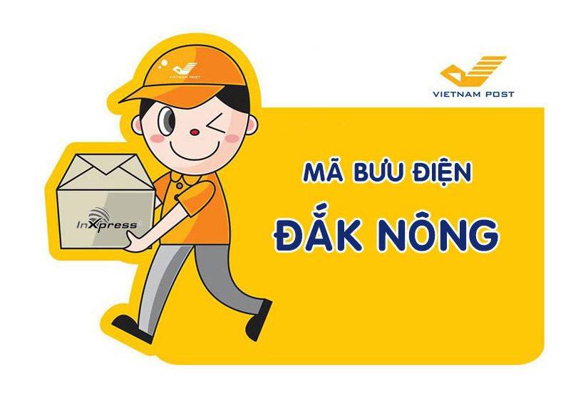 Mã bưu điện Đăk Nông – Zip/Postal Code các bưu cục tỉnh Đăk Nông