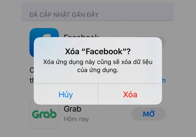 Cách xóa ứng dụng ngay từ màn hình cập nhật App Store trên iOS 13