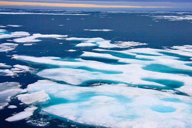 99% lượng băng trên Trái Đất nằm tại Greenland và Nam Cực.