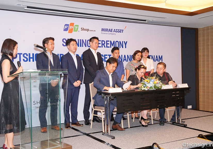 FPT Shop hợp tác Mirae Asset Finance Vietnam triển khai chương trình trả góp nhanh chóng