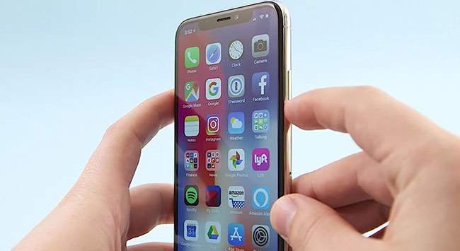 Nút nguồn iPhone X phản ánh sự phát triển của smartphone