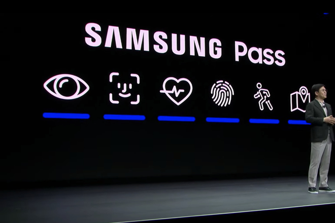 Samsung sao chép y nguyên biểu tượng Face ID của Apple - Ảnh 1.
