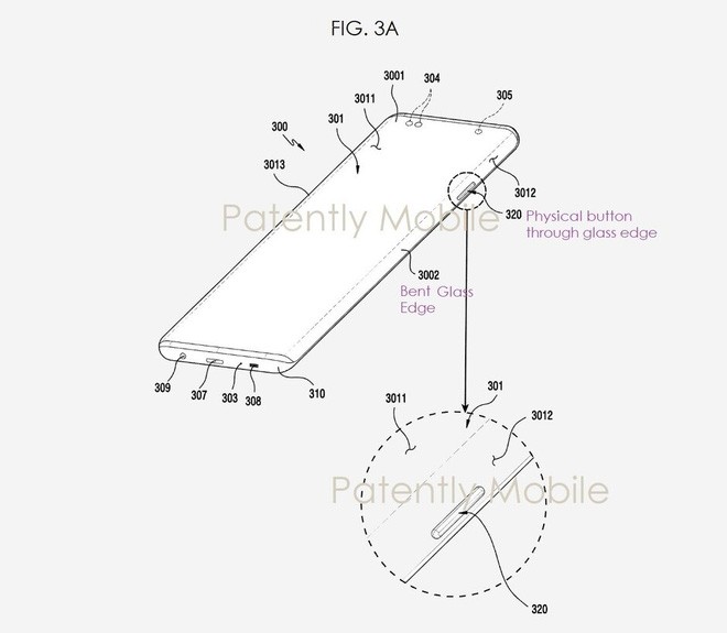 Bằng sáng chế của Samsung tiết lộ Galaxy Note 20 sẽ có màn hình siêu cong, nhưng vẫn có nút vật lý ở cạnh bên - Ảnh 2.