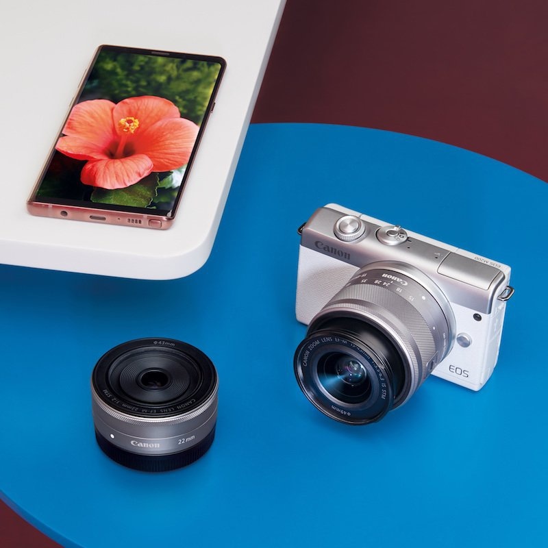 Canon EOS M200 lên kệ, nhấn mạnh chia sẻ lên mạng xã hội