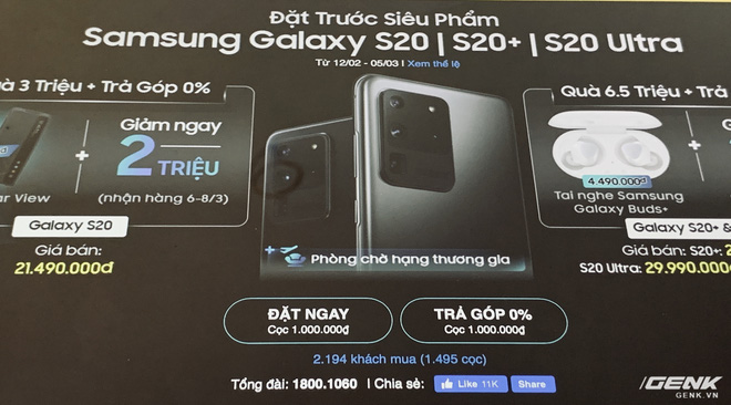 Nhà bán lẻ lén lút bán Galaxy S20 rẻ hơn giá niêm yết cả triệu đồng - Ảnh 3.