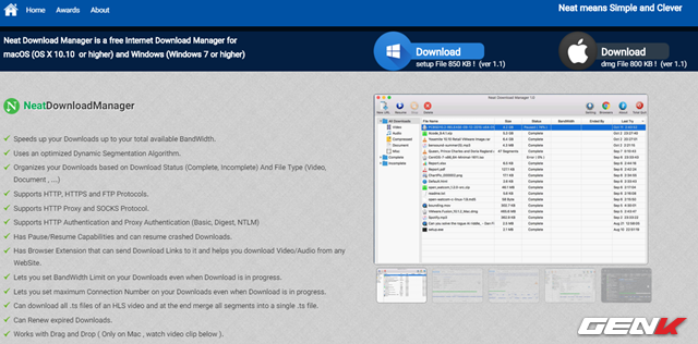 Tăng 300% tốc độ tải dữ liệu trên Windows 10 với Neat Download Manager - Ảnh 2.