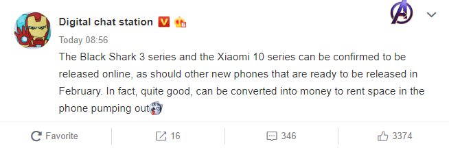 Xiaomi có thể sẽ không tổ chức sự kiện ra mắt Mi 10 và Black Shark 3, vì dịch bệnh virus corona - Ảnh 3.