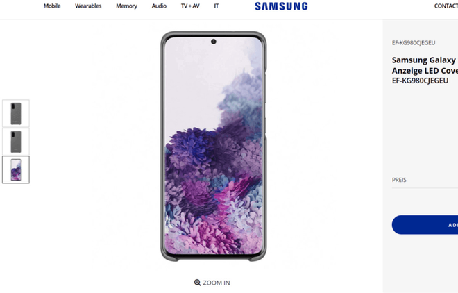 Samsung vừa để lộ hình ảnh của Galaxy S20 sắp ra mắt - Ảnh 1.