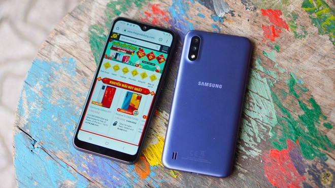 Sau Galaxy A10, đến lượt Galaxy A01 lãnh nhiệm vụ giúp Samsung giành lấy thị phần từ tay các đối thủ Trung Quốc - Ảnh 3.
