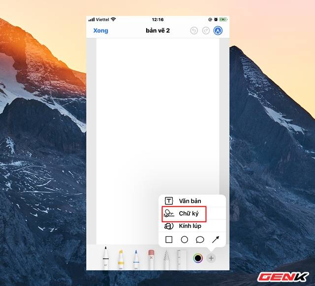 Cách tạo chữ ký cá nhân cực nhanh trên iPhone để ký các giấy tờ khi cần thiết - Ảnh 5.