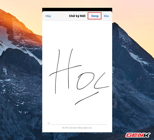 Cách tạo chữ ký cá nhân cực nhanh trên iPhone để ký các giấy tờ khi cần thiết - Ảnh 7.