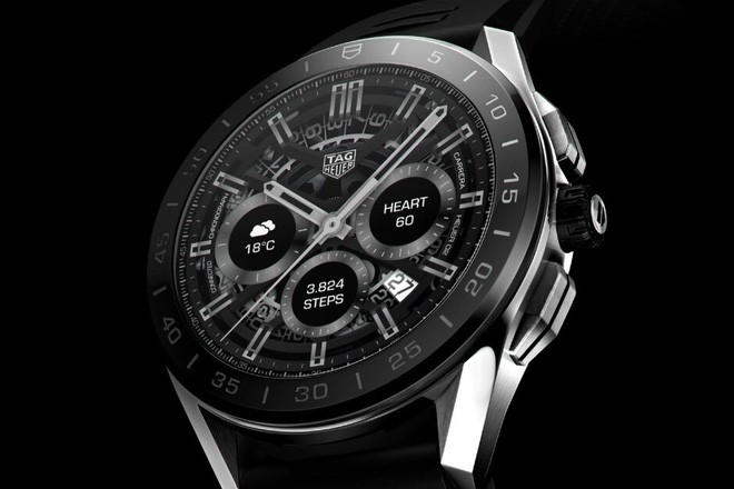Hãng đồng hồ Thụy Sĩ TAG Heuer ra mắt smartwatch siêu sang giá 1.800 USD - Ảnh 1.