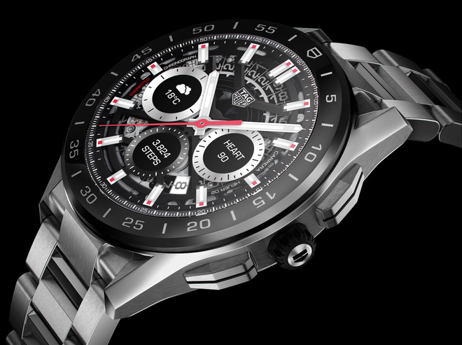 Hãng đồng hồ Thụy Sĩ TAG Heuer ra mắt smartwatch siêu sang giá 1.800 USD - Ảnh 6.