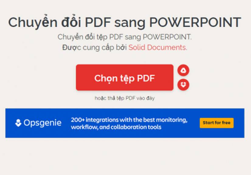 chuyển file PDF sang Powerpoint