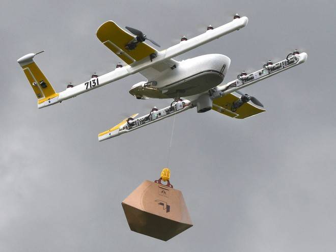 Covid-19 khiến nhu cầu giao hàng bằng drone của Alphabet tăng mạnh, giao hơn 1.000 đơn trong 2 tuần, chủ yếu là giấy vệ sinh - Ảnh 1.