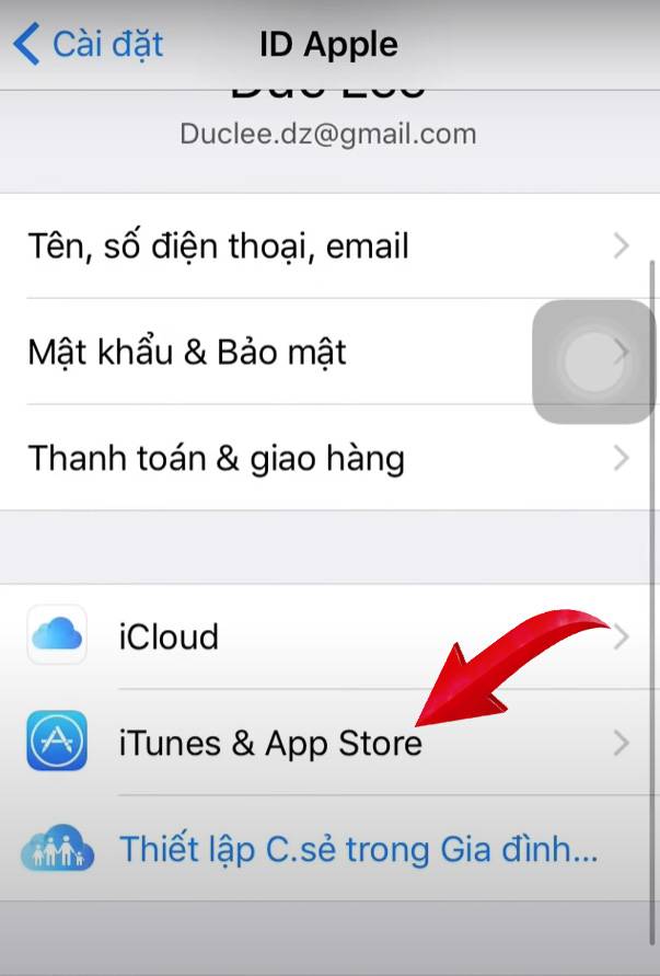 Cách đổi vùng Quốc gia tài khoản App Store trên iPhone