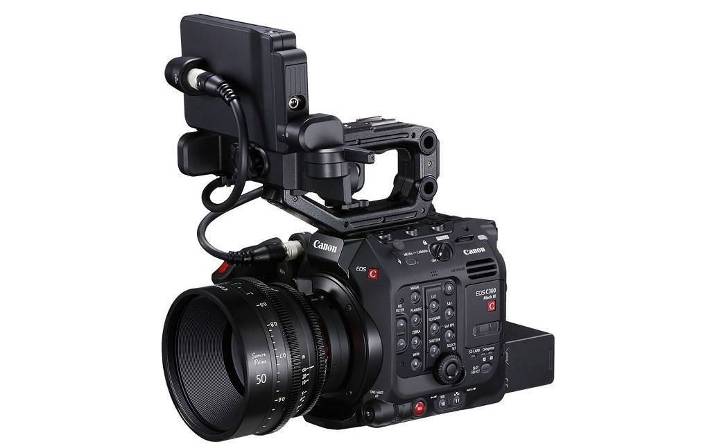 Ra mắt máy quay Canon EOS C300 Mark III, cảm biến Dual Gain Output, quay phim 4K/120p